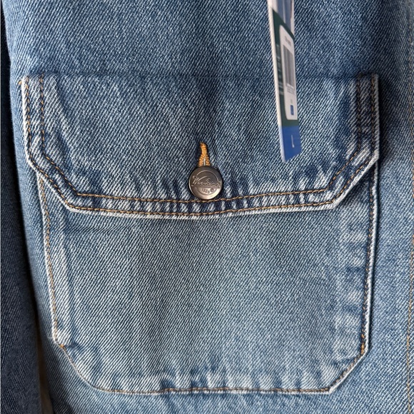 Woodrich Denim Sherpa Jacket - Picture 4 of 6